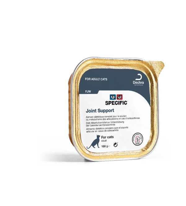 SPECIFIC FJW Joint Support 100 g. vådfoder til katte 24 pakker med 7 stk.